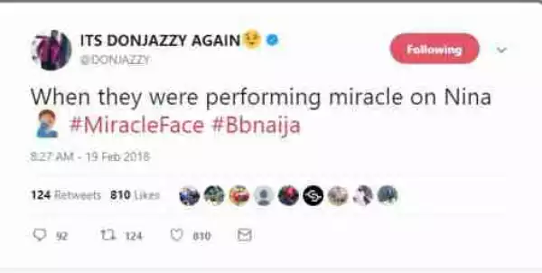 BBNaija: ‘You Are Pregnant’ - Nigerians React After Nina Said She’s Not Feeling Well